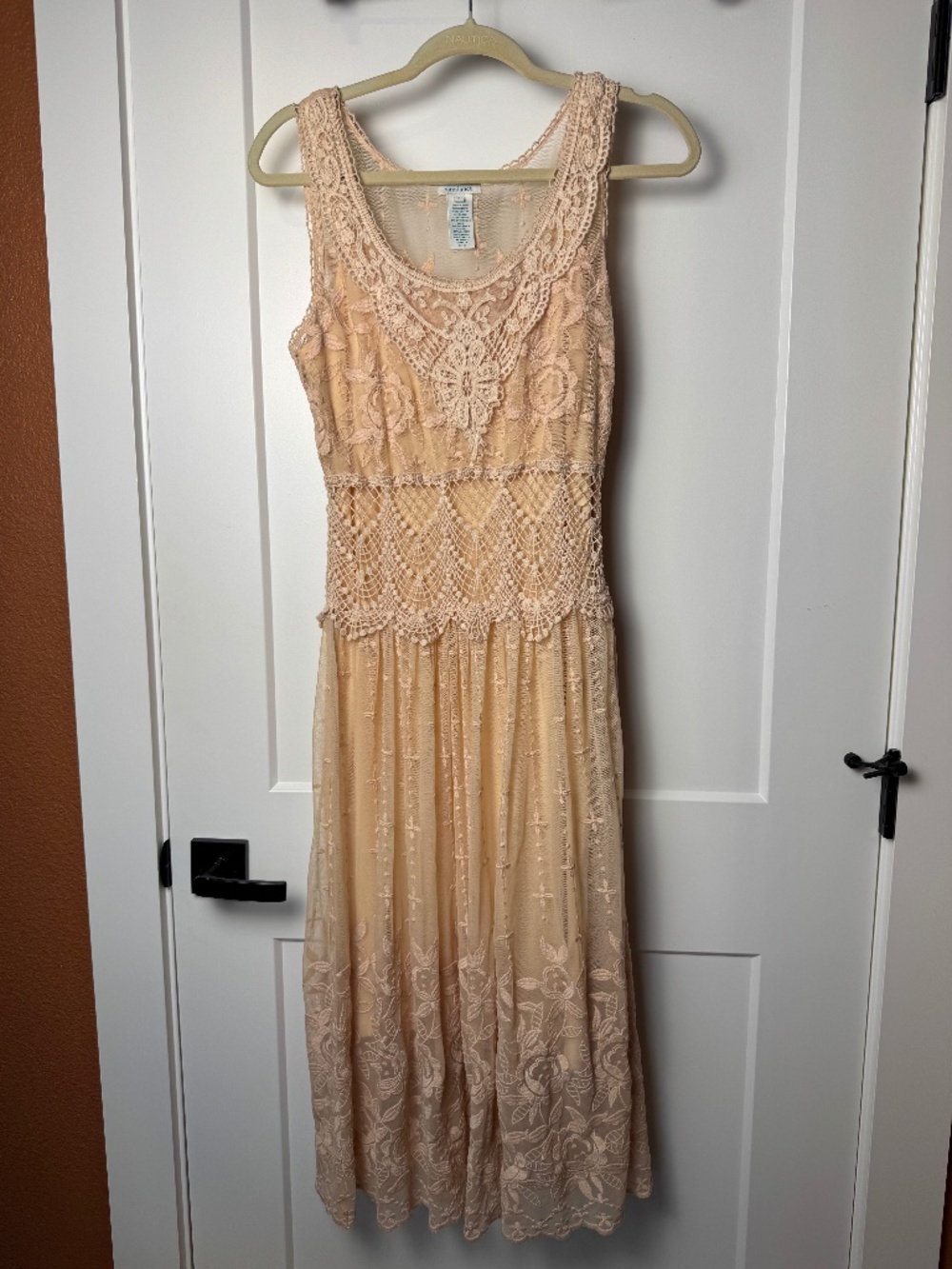 Sundance lace midi dress